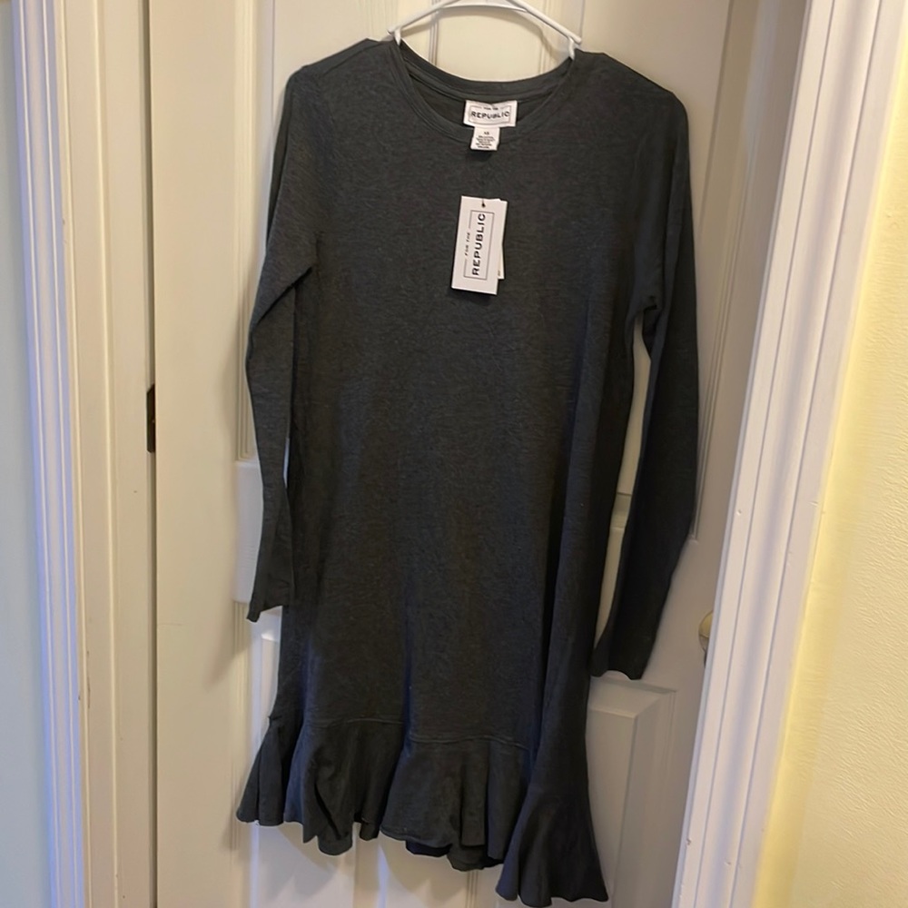 For the Republic Ath-leisure gray dress! Size XS! NWT!